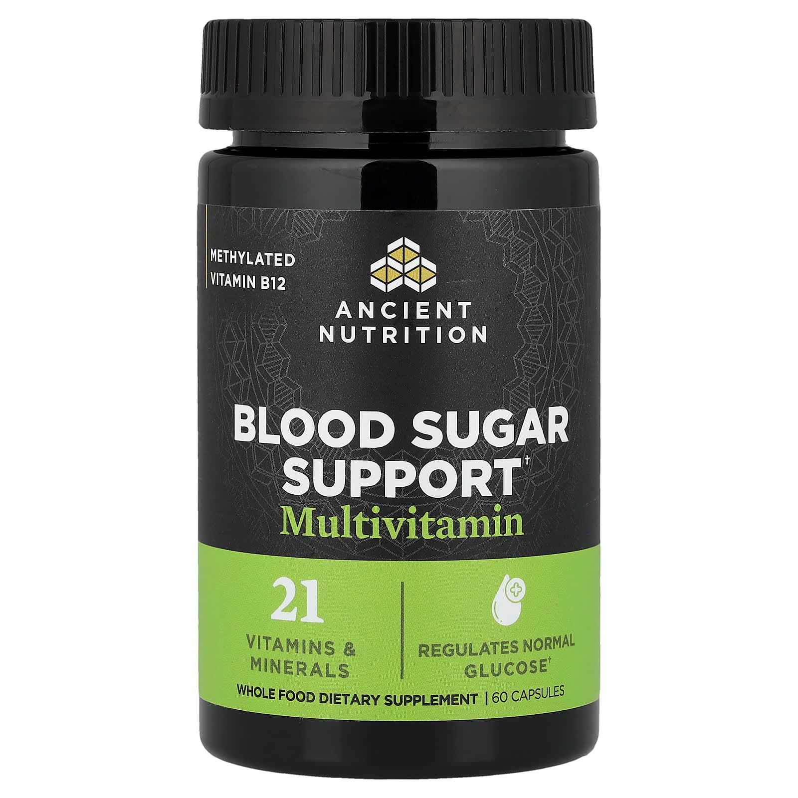 Ancient Nutrition Blood Sugar Support Multivitamin – 60 gélules de Ancient Nutrition