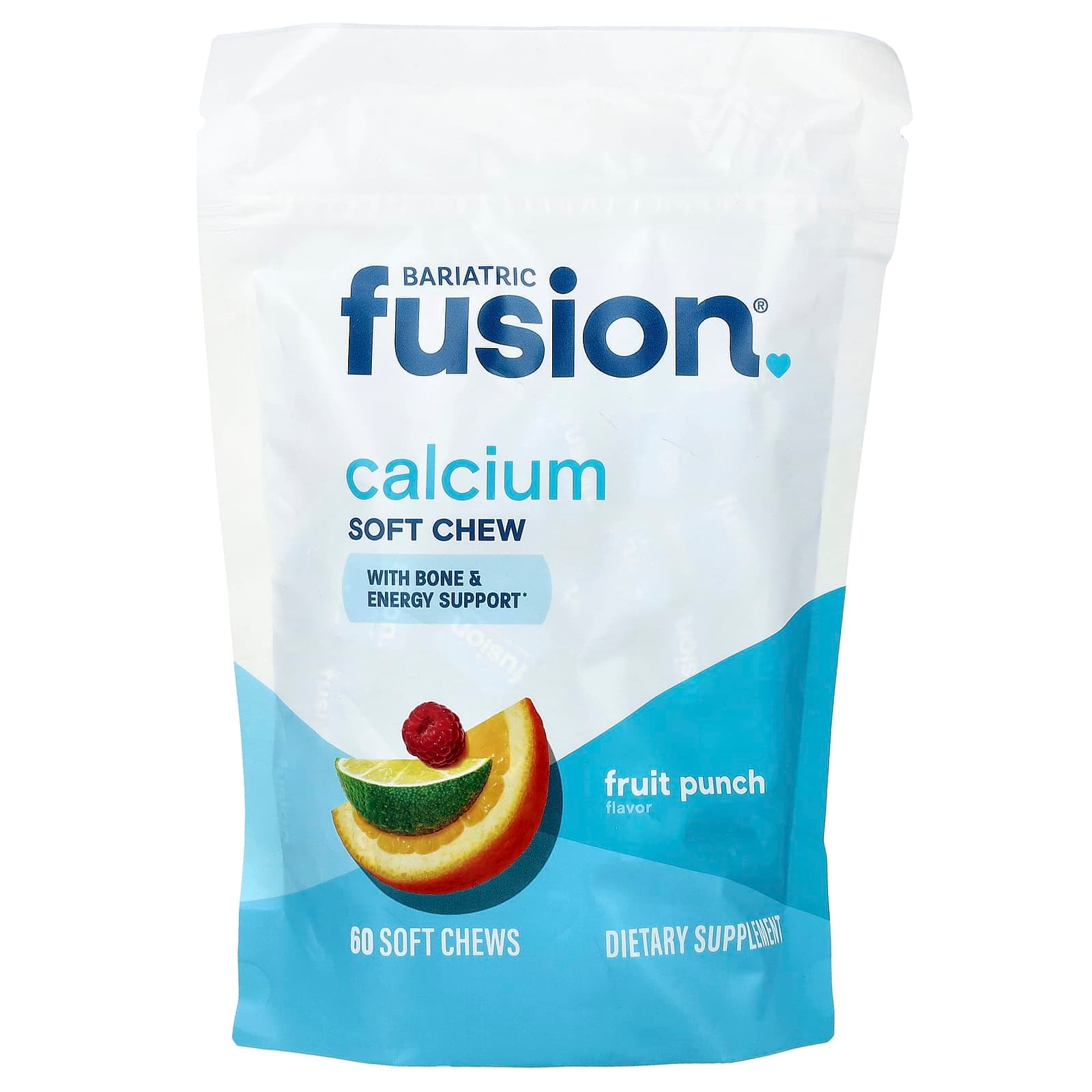 Bariatric Fusion Calcium Soft Chew, 60 Soft Chews – Fruit Punch de Bariatric Fusion