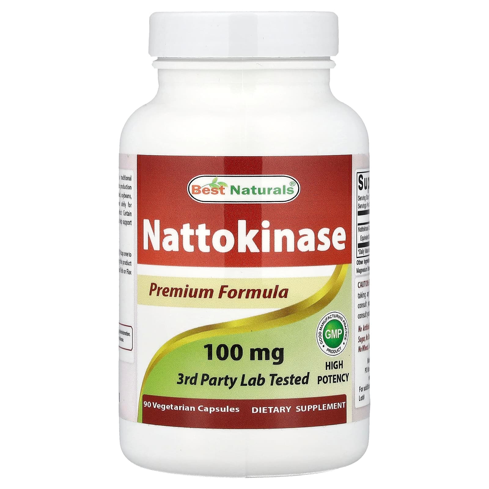 Best Naturals Nattokinase – 90 gélules végétales de Best Naturals