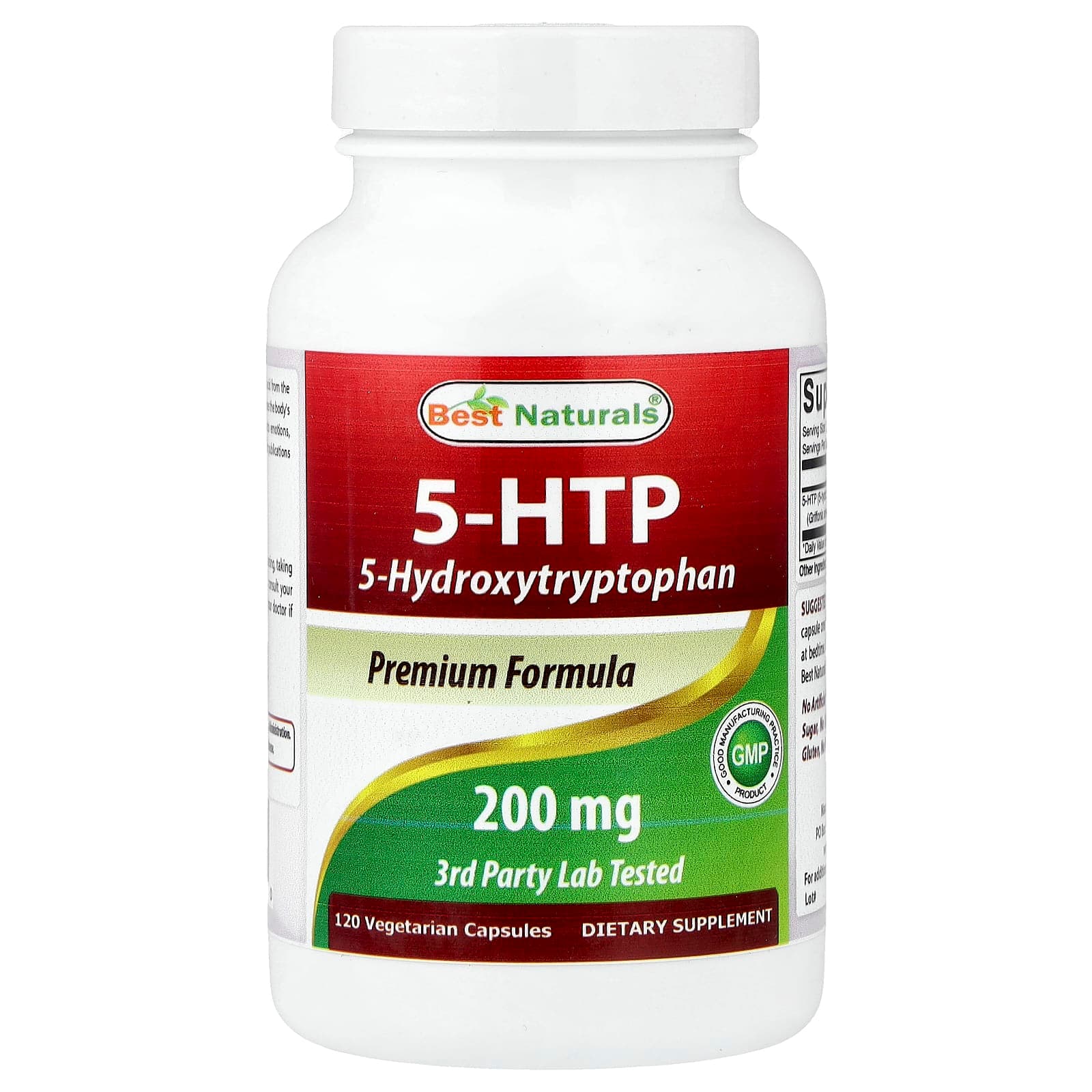 Best Naturals 5-HTP – 120 gélules végétales de Best Naturals