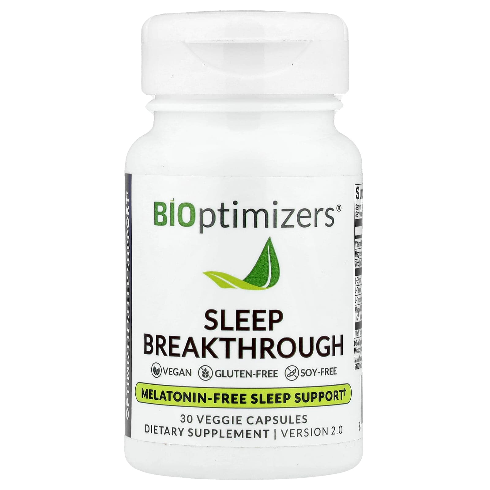 BIOptimizers Sleep Breakthrough – 30 gélules végétales de BIOptimizers