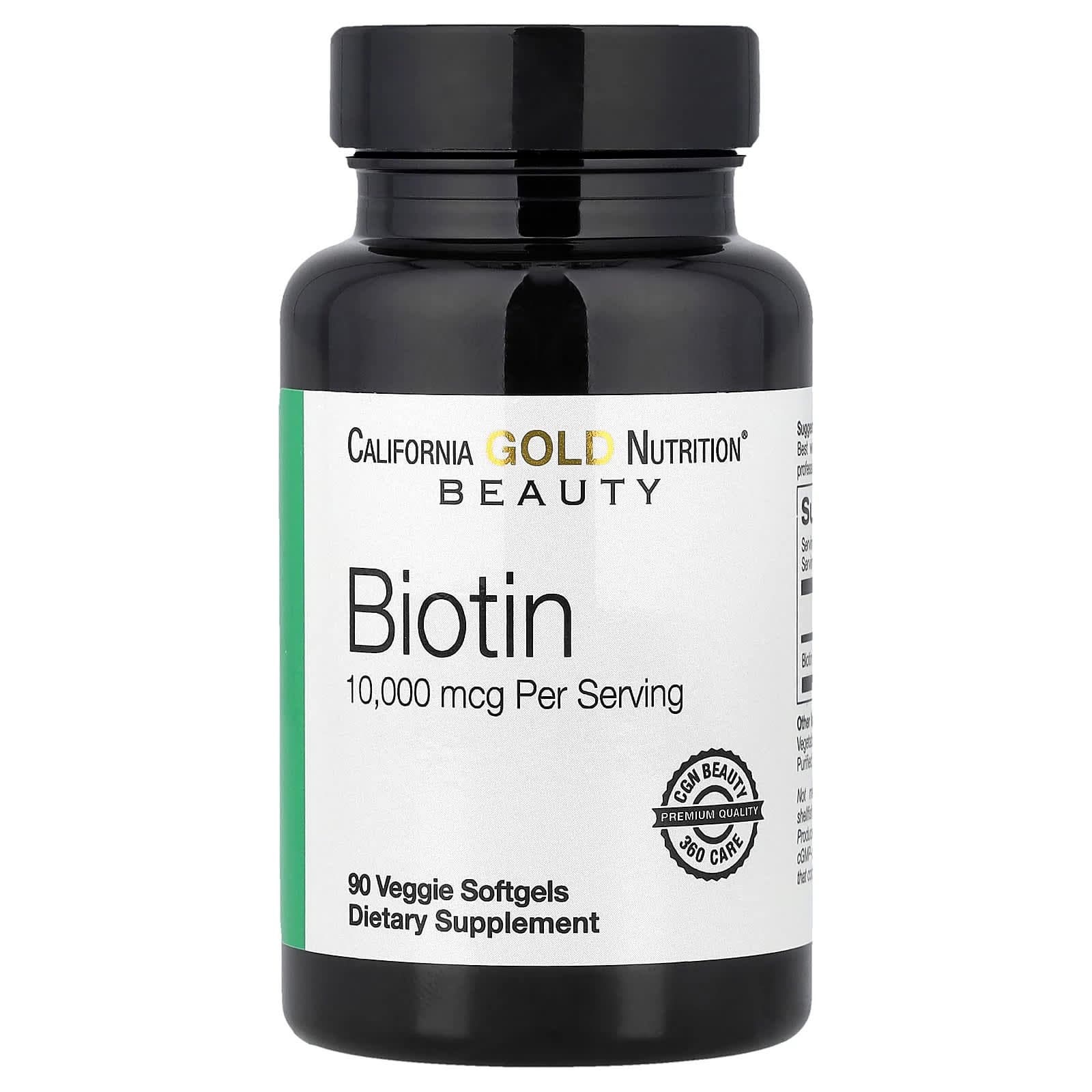 California Gold Nutrition Biotin – 10000 µg de California Gold Nutrition
