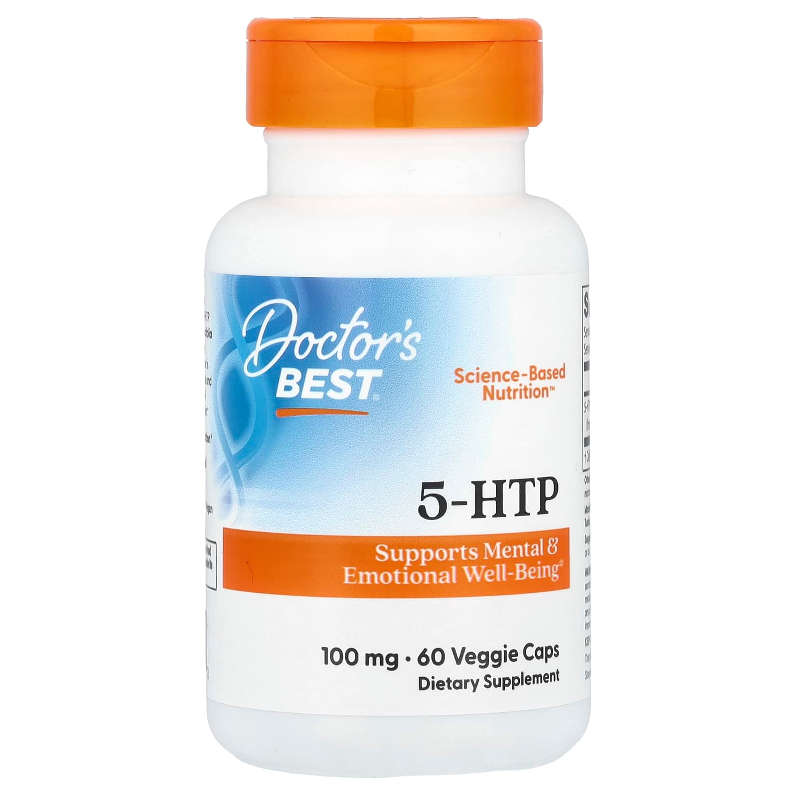Doctor's Best 5-HTP – 60 gélules végétales de Doctor's Best