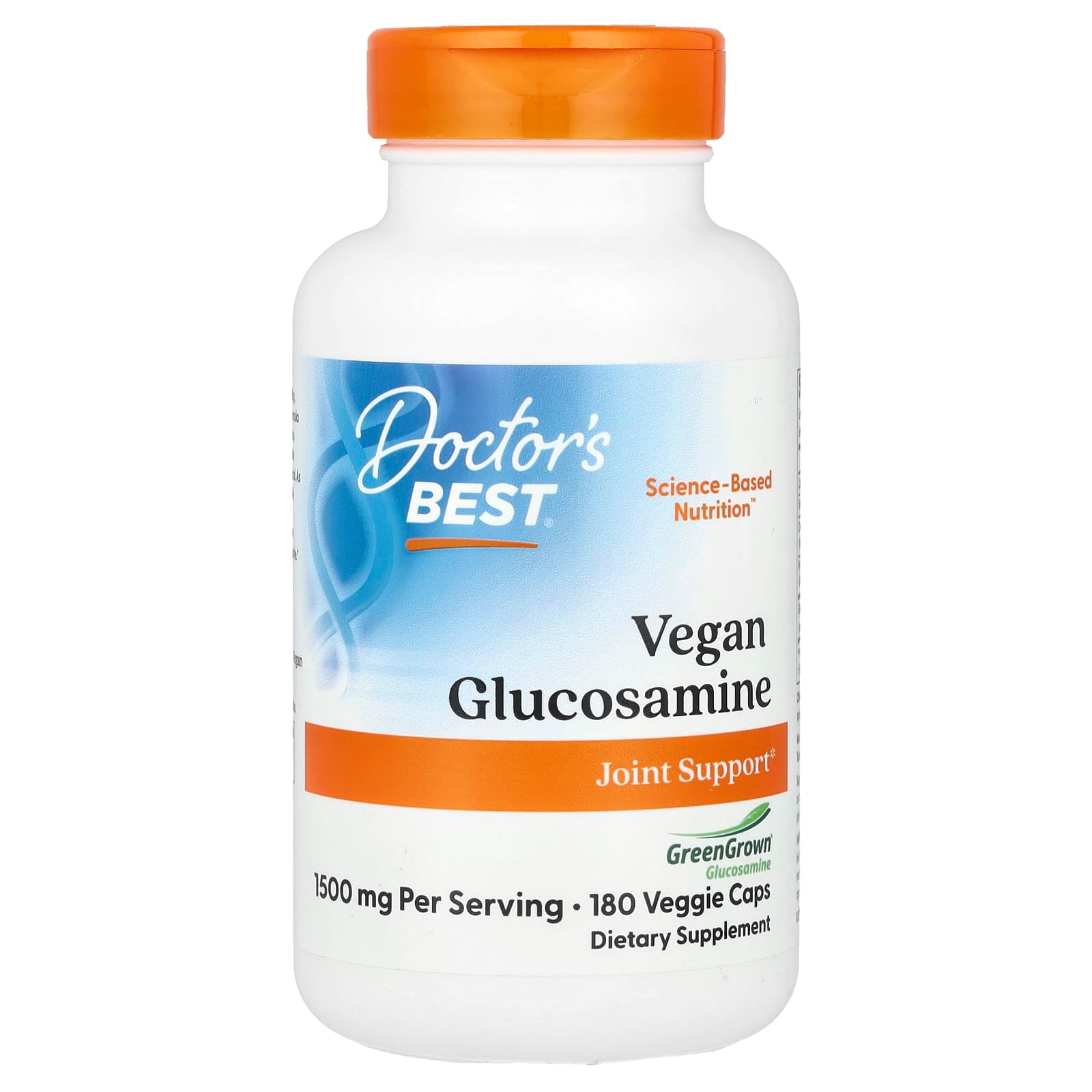 Doctor's Best Vegan Glucosamine – 180 gélules végétales de Doctor's Best