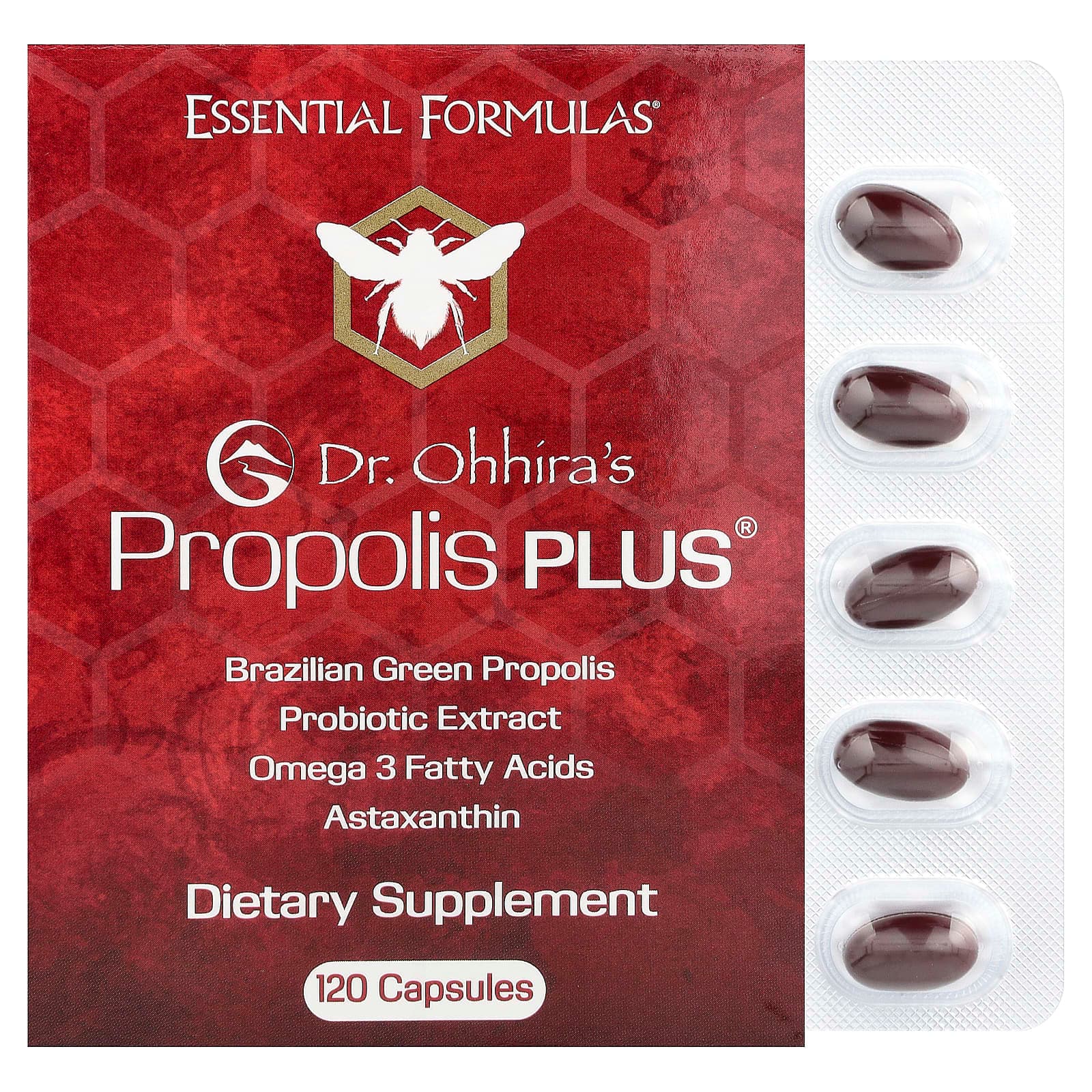 Dr. Ohhira's Propolis Plus – 120 gélules de Dr. Ohhira's
