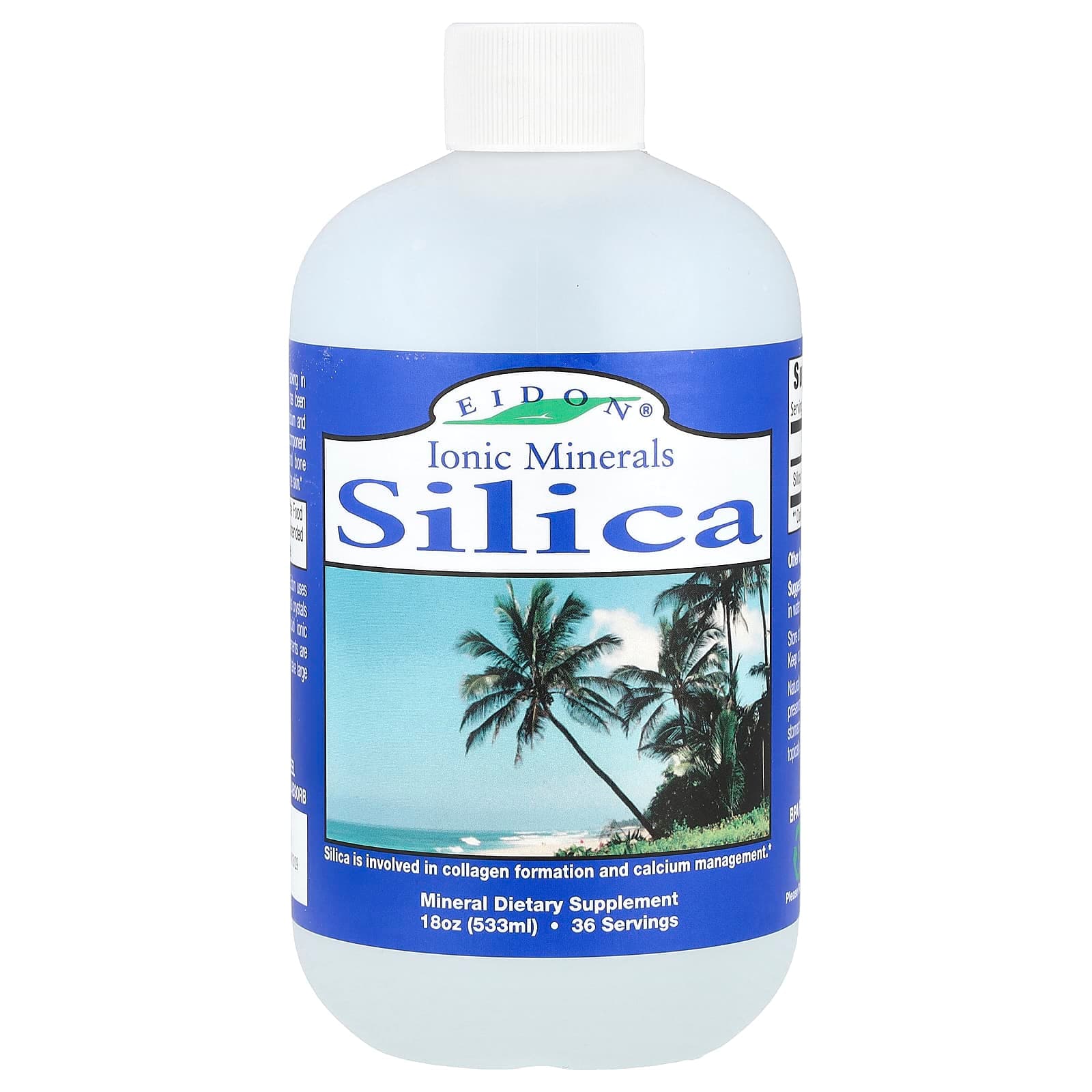 Eidon Ionic Minerals Ionic Minerals, Silica – 533 ml de Eidon Ionic Minerals