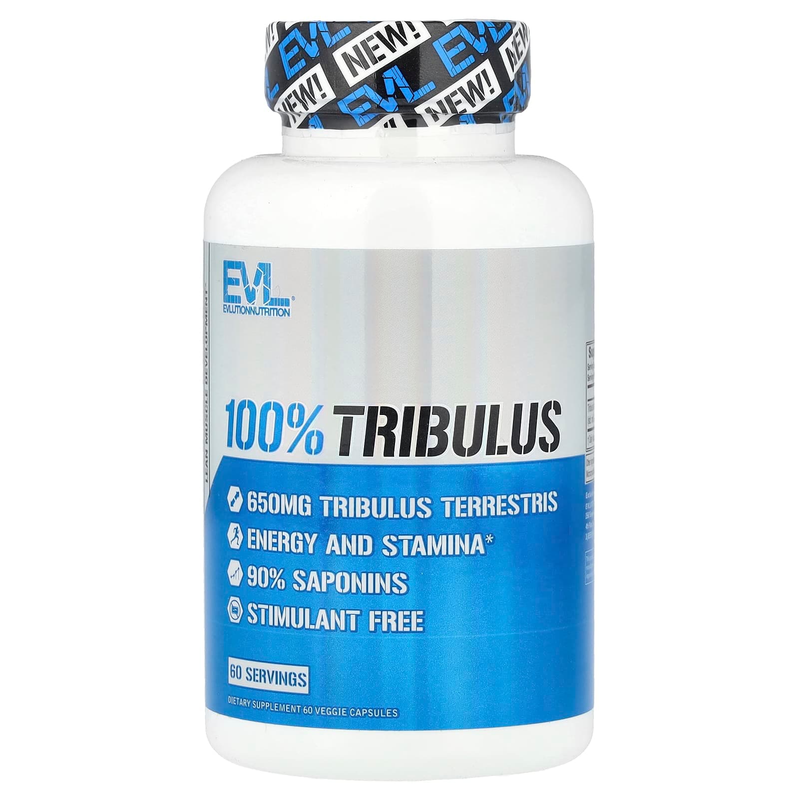 EVLution Nutrition 100% Tribulus – 60 gélules végétales de EVLution Nutrition
