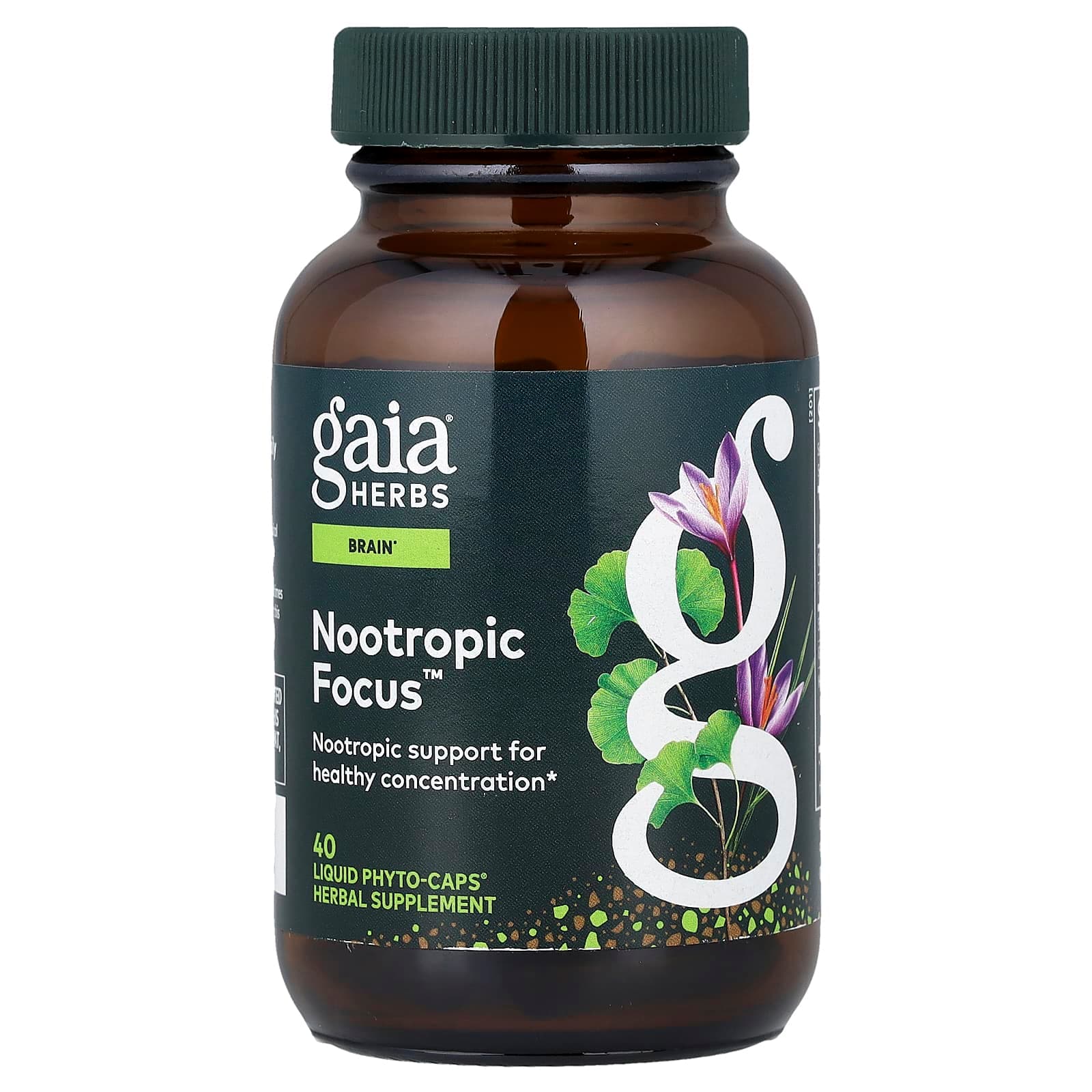 Gaia Herbs Nootropic Focus, 40 Liquid Phyto-Caps de Gaia Herbs