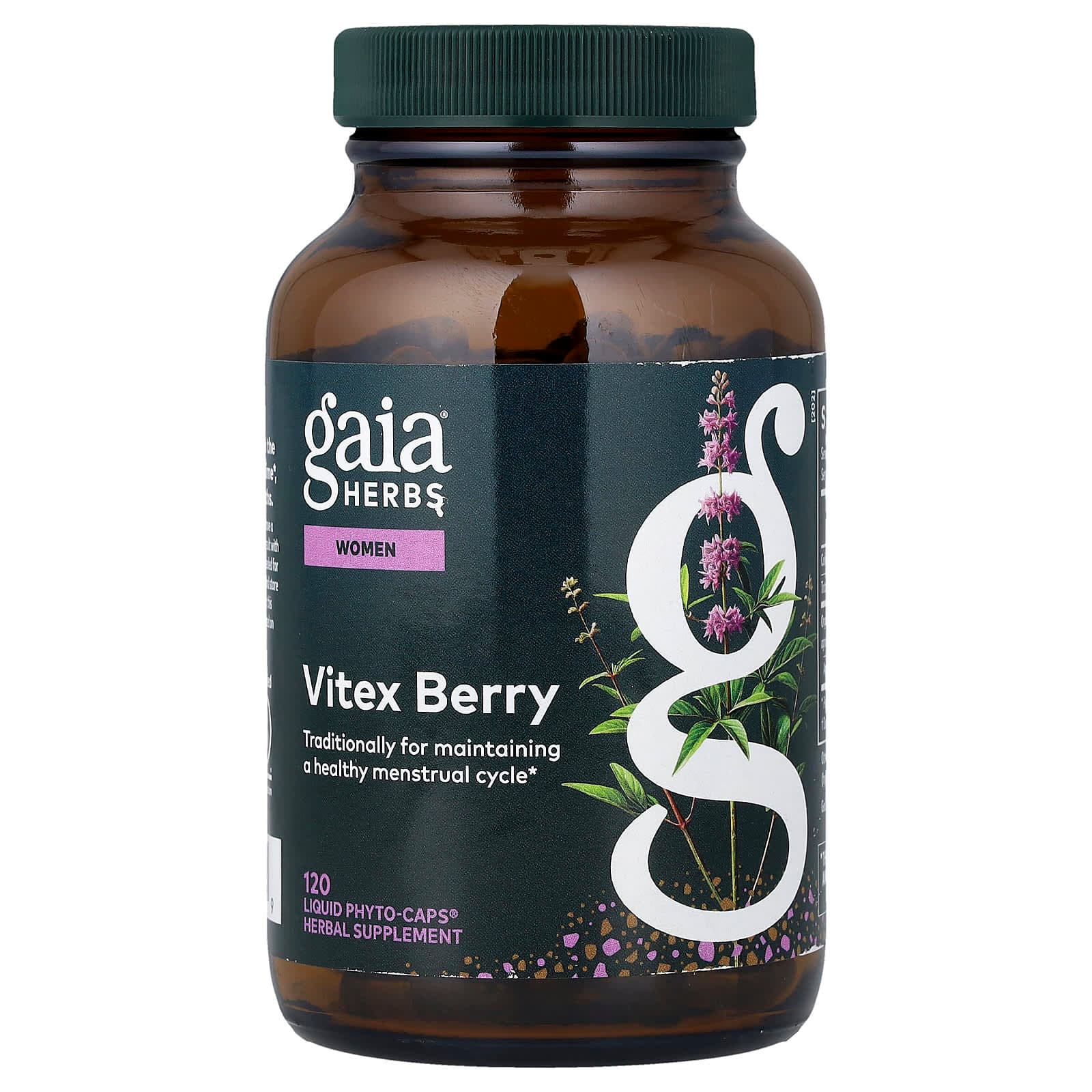 Gaia Herbs Women, 120 Liquid Phyto-Caps (500 mg per Capsules) – Vitex Berry de Gaia Herbs