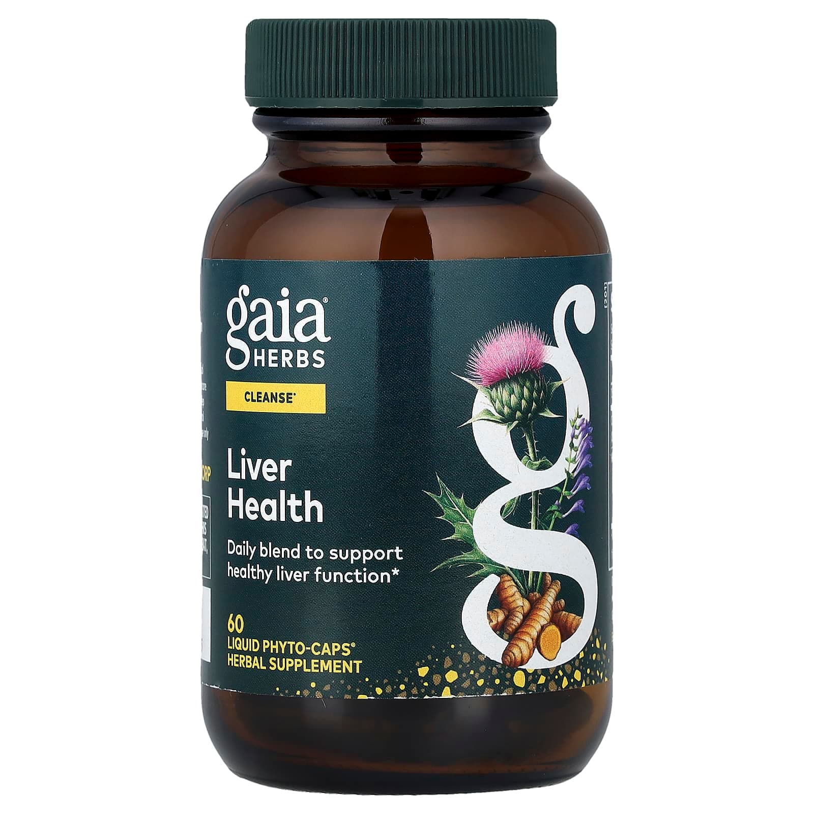 Gaia Herbs Liver Health, 60 Liquid Phyto-Caps de Gaia Herbs