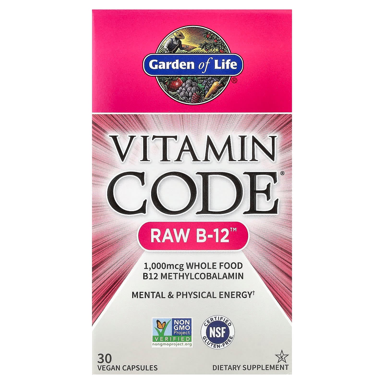 Garden of Life Vitamin Code – 30 gélules véganes de Garden of Life