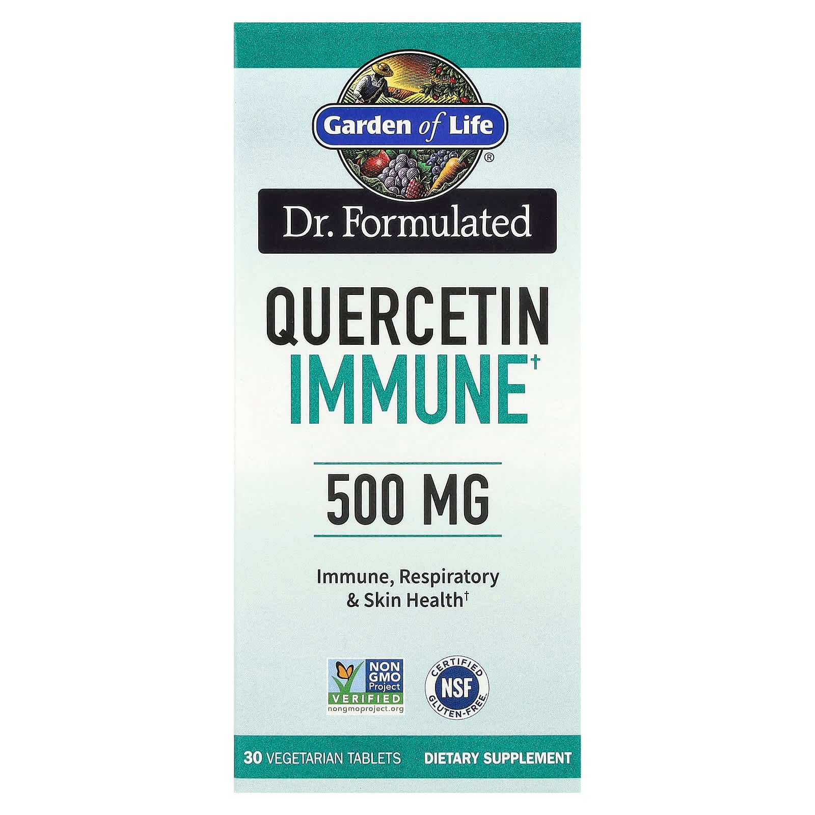 Garden of Life Dr. Formulated, Quercetin Immune – 500 mg de Garden of Life