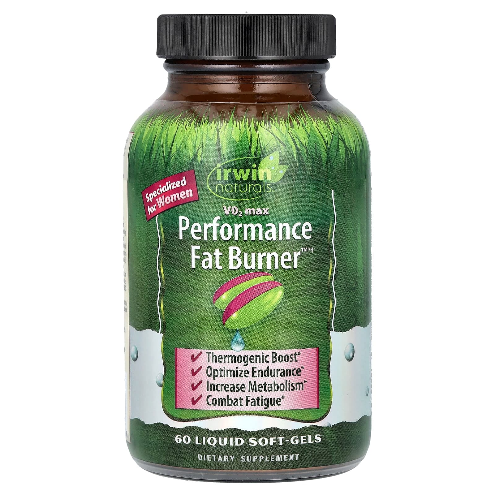 Irwin Naturals V02 Max, Performance Fat Burner, 60 Liquid Soft-Gels de Irwin Naturals