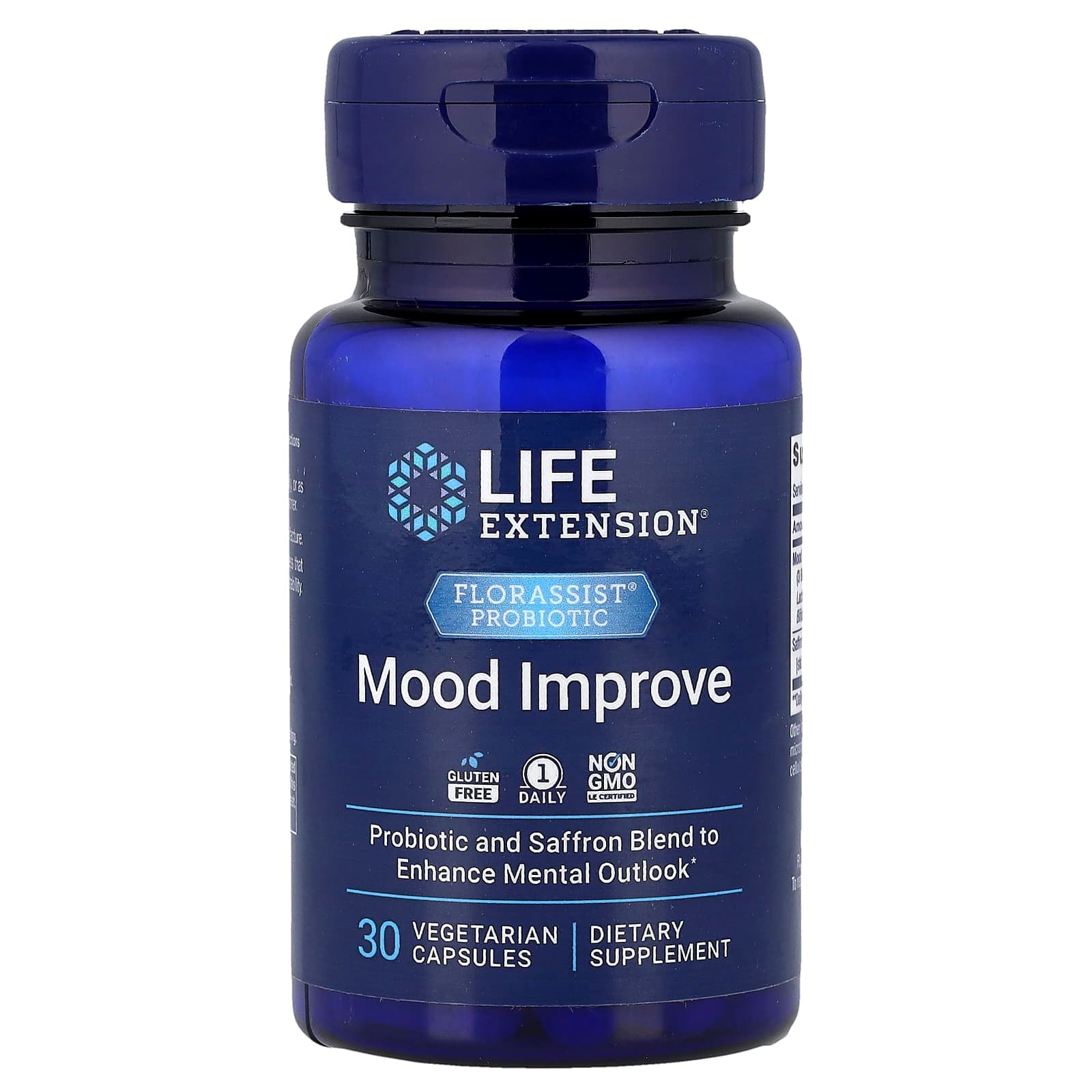 Life Extension FLORASSIST Probiotic, Mood Improve – 30 gélules végétales de Life Extension