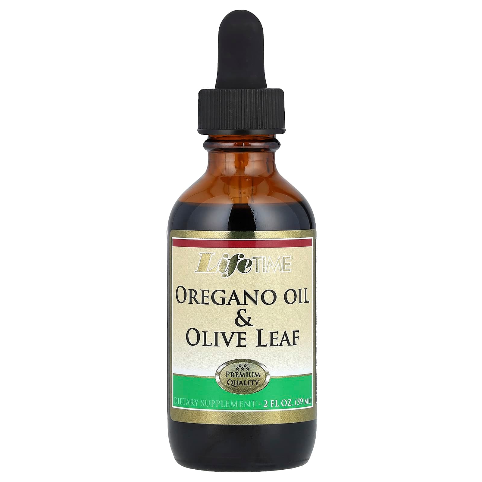 LifeTime Vitamins Oregano Oil & Olive Leaf – 59 ml de LifeTime Vitamins