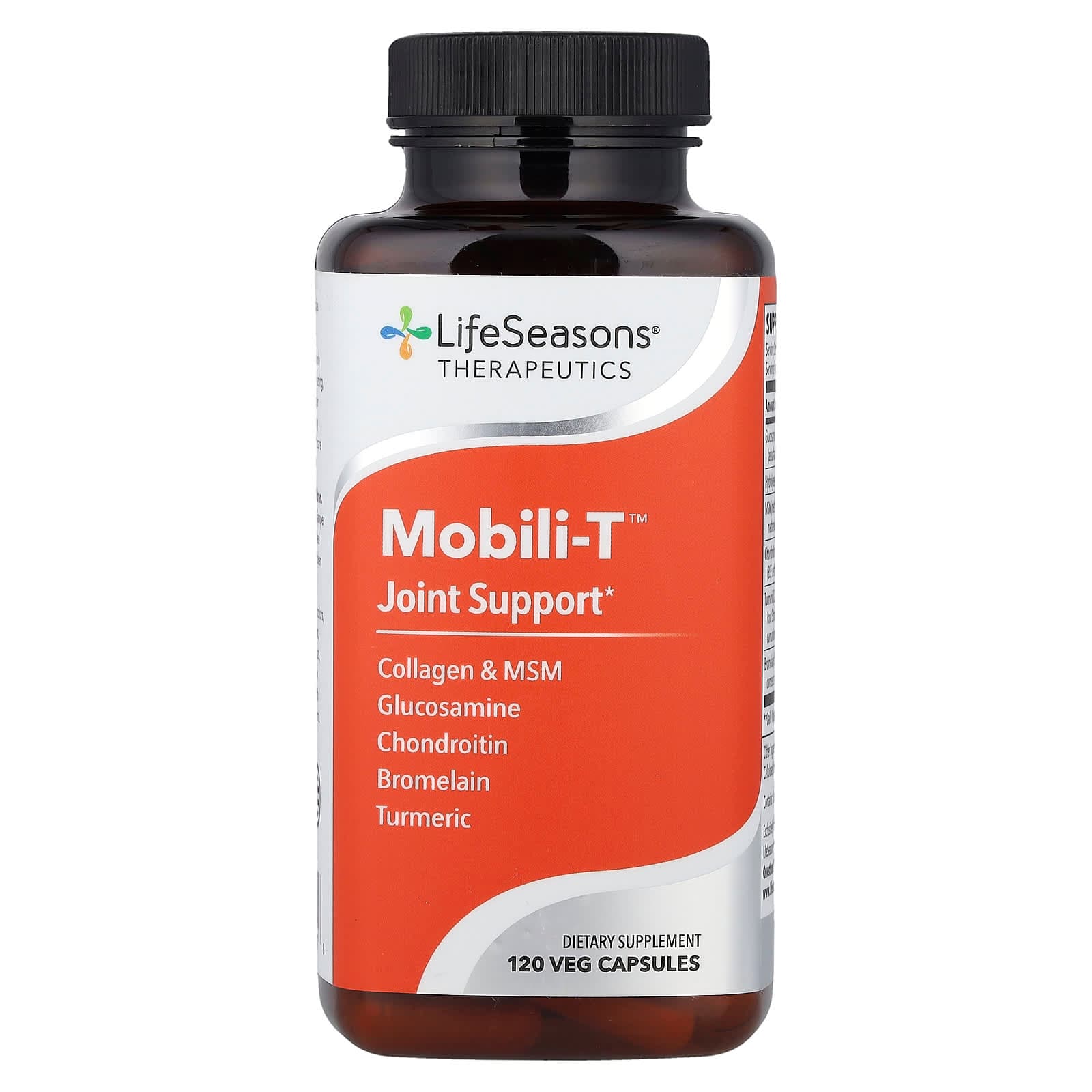 LifeSeasons Therapeutics, Mobili-T, Joint Support – 120 gélules végétales de LifeSeasons