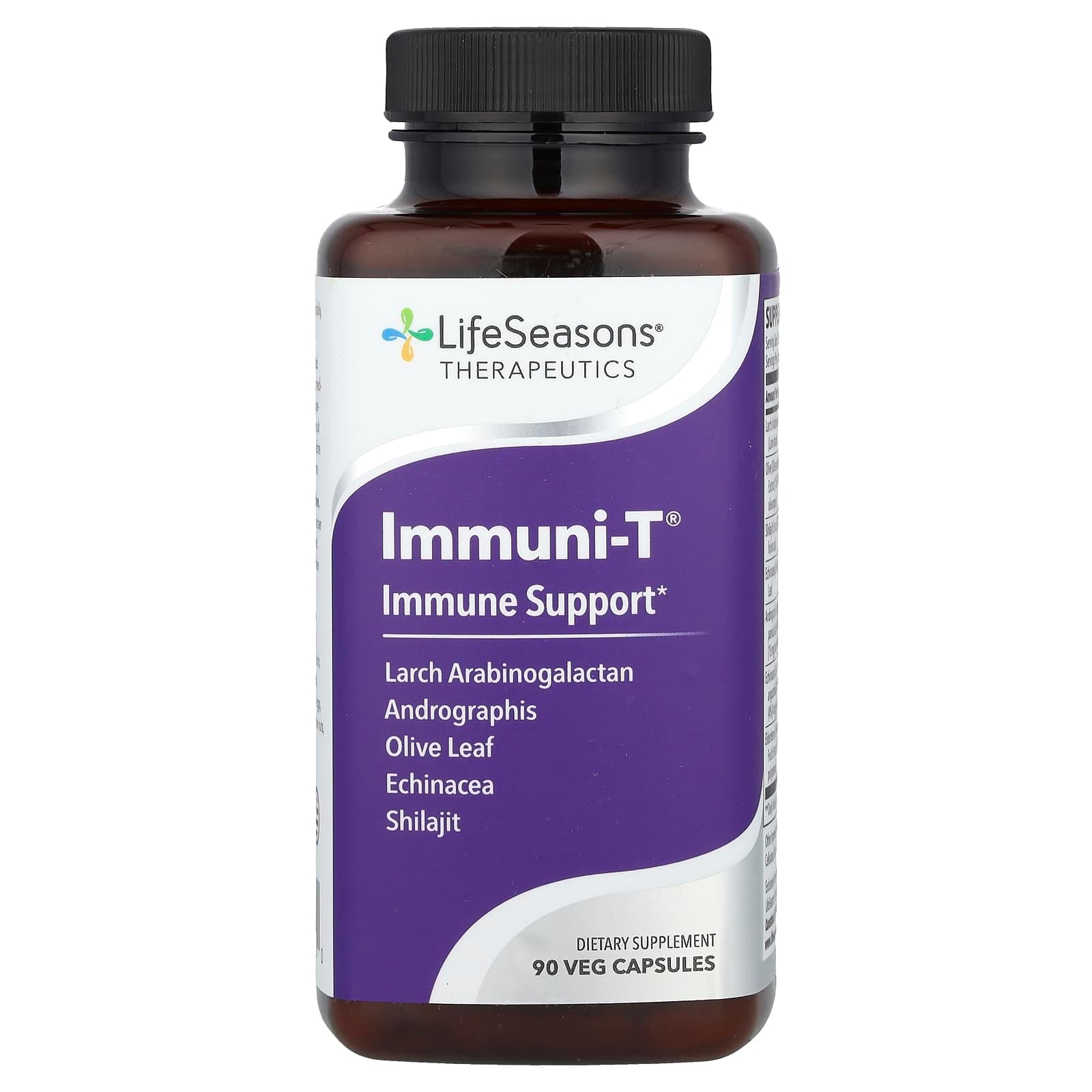 LifeSeasons Immuni-T, Immune Support – 90 gélules végétales de LifeSeasons