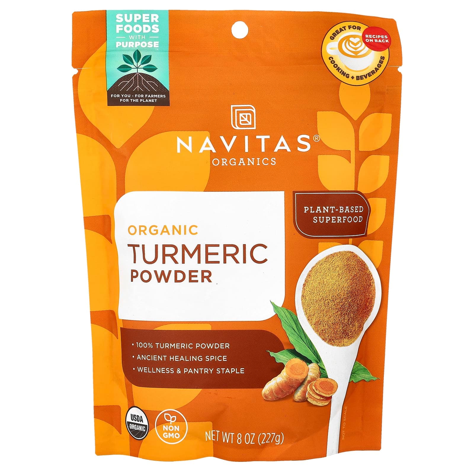 Navitas Organics Organic Turmeric Powder – 227 g de Navitas Organics