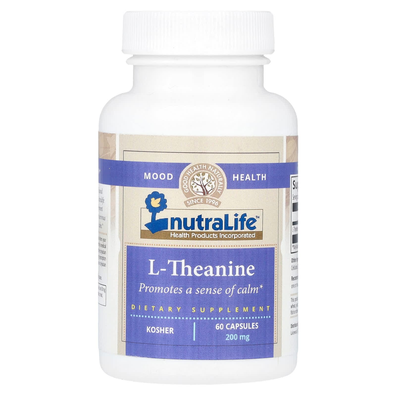 NutraLife L-Theanine – 60 gélules de NutraLife