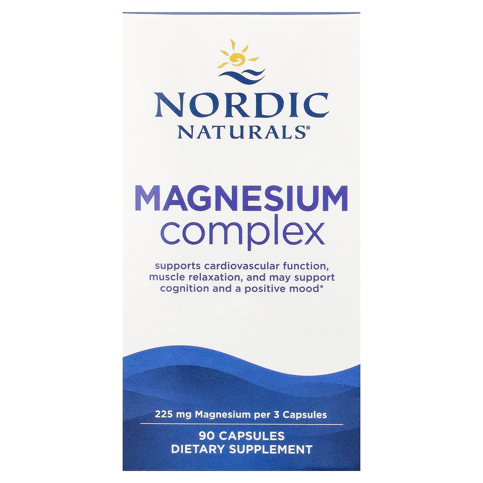 Nordic Naturals Magnesium Complex – 90 gélules de Nordic Naturals