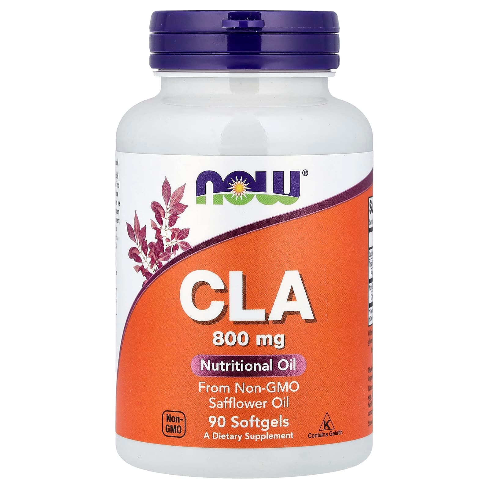 NOW Foods CLA – 90 capsules molles de NOW Foods
