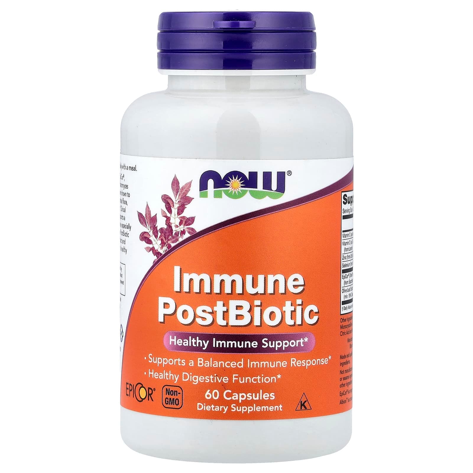 NOW Foods Immune PostBiotic – 60 gélules de NOW Foods