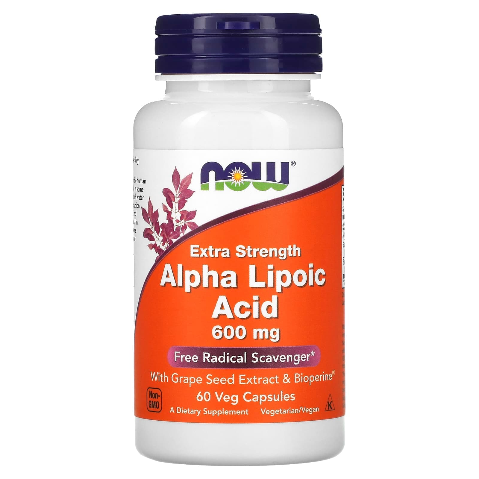NOW Foods Alpha Lipoic Acid – 60 gélules végétales de NOW Foods