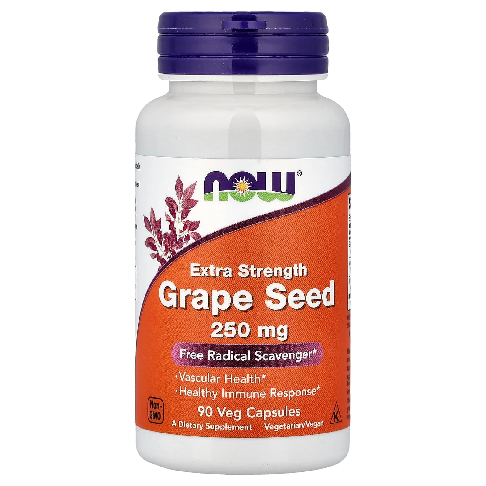 NOW Foods Grape Seed – Grape Seed – 90 gélules végétales de NOW Foods