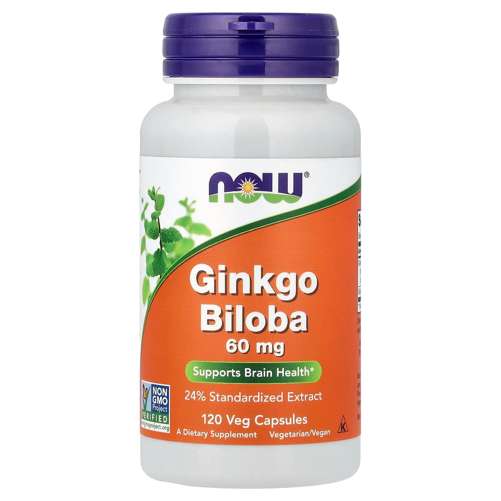 NOW Foods Ginkgo Biloba – 120 gélules végétales de NOW Foods