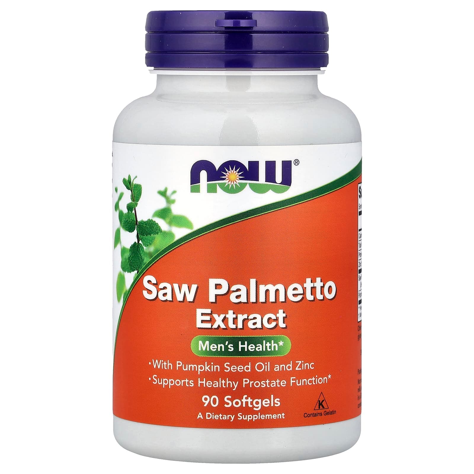 NOW Foods Saw Palmetto Extract – 90 capsules molles de NOW Foods