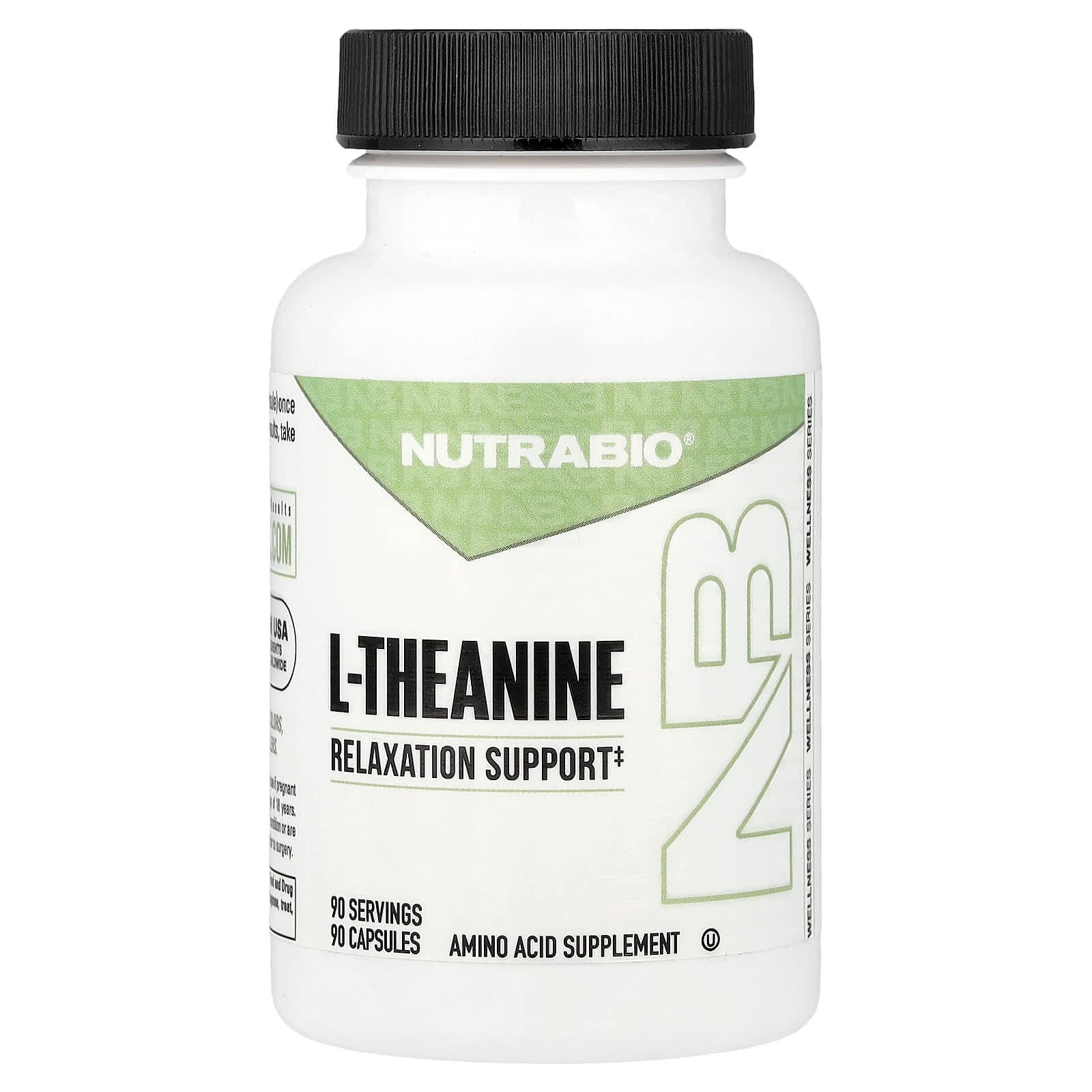 NutraBio L-Theanine – 90 gélules de NutraBio
