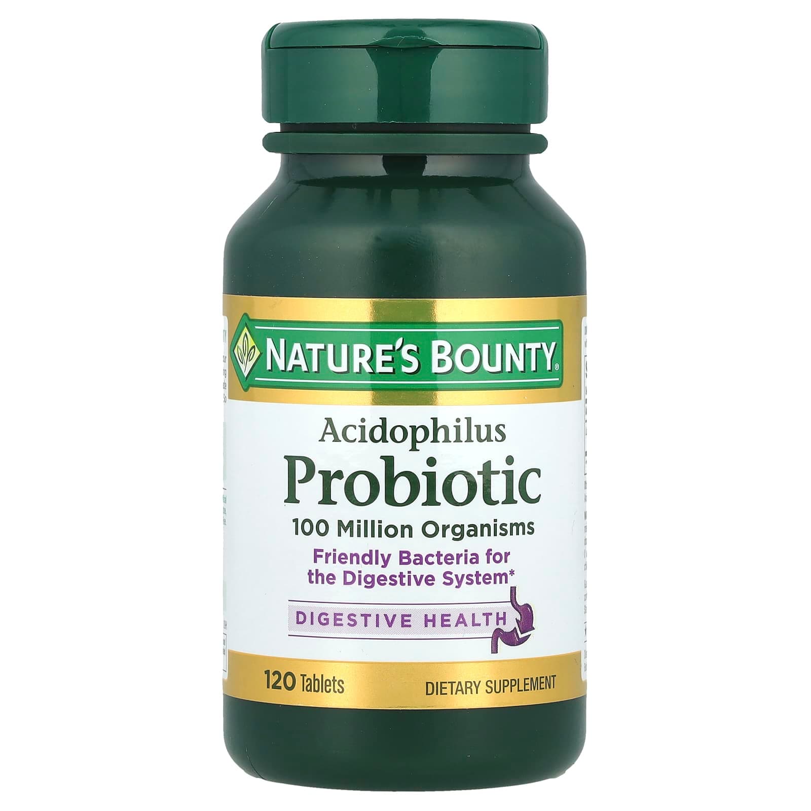 Nature's Bounty Acidophilus Probiotic – 120 comprimés de Nature's Bounty