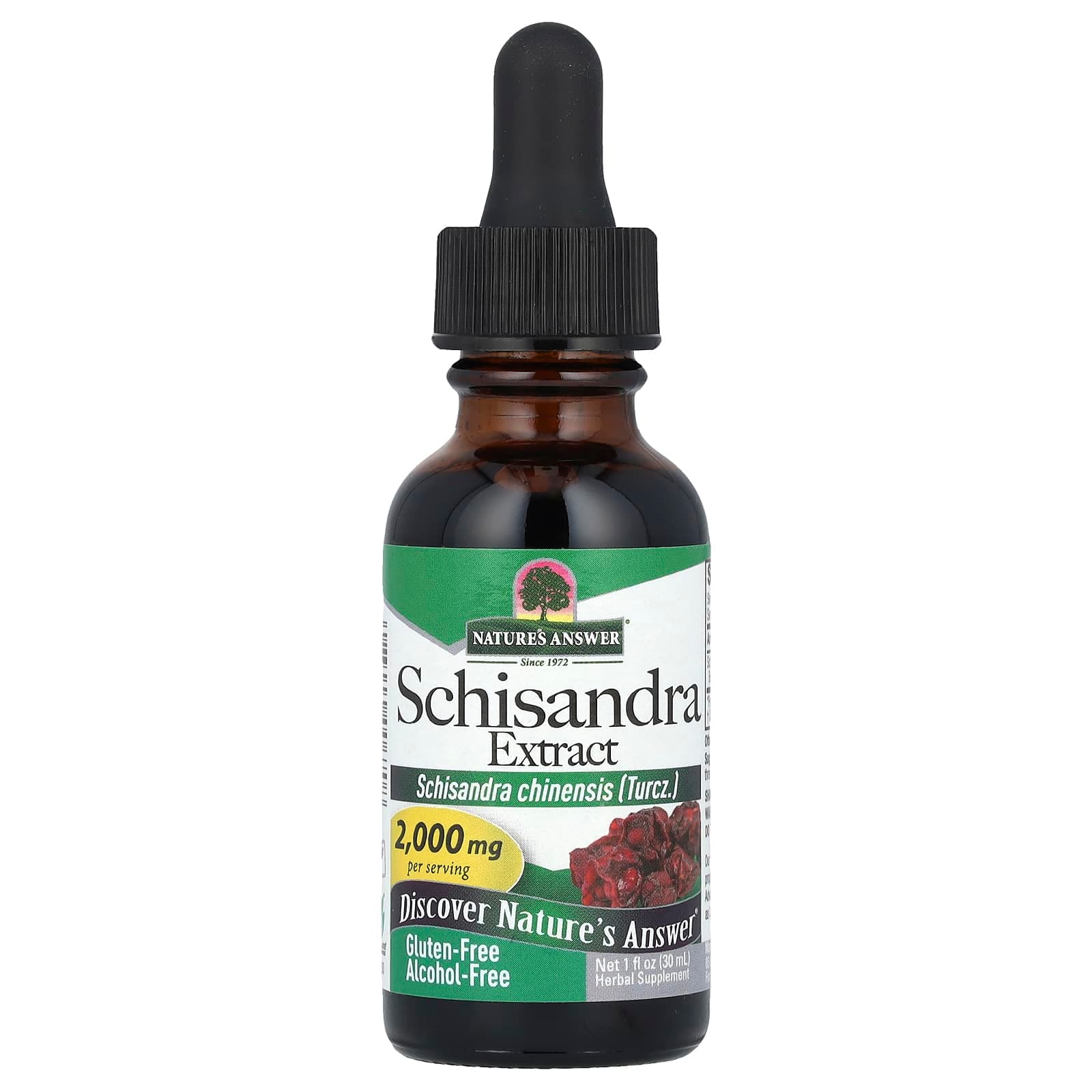 Nature's Answer Schisandra Extract, Alcohol-Free – 30 ml de Nature's Answer