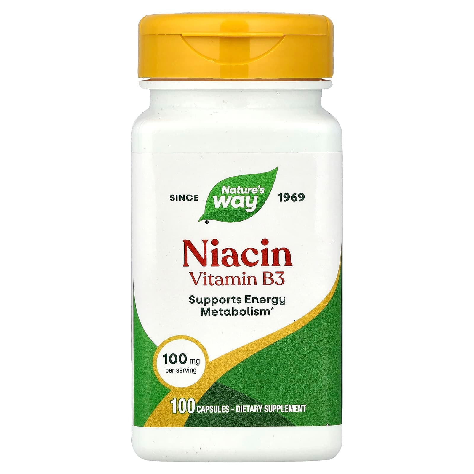 Nature's Way Niacin – 100 gélules de Nature's Way