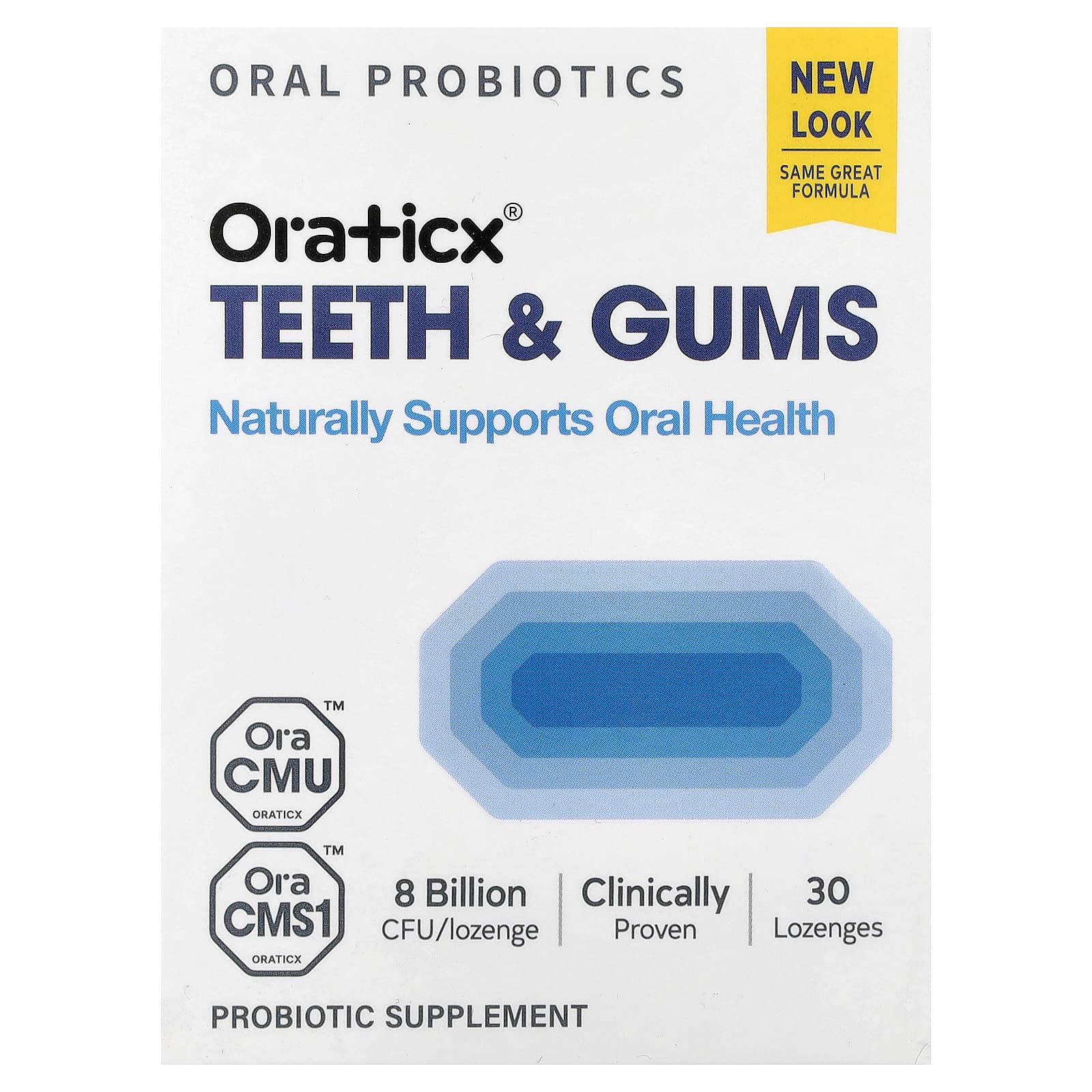 Oraticx Teeth & Gums, Oral Probiotics – Grape – 30 pastilles de Oraticx