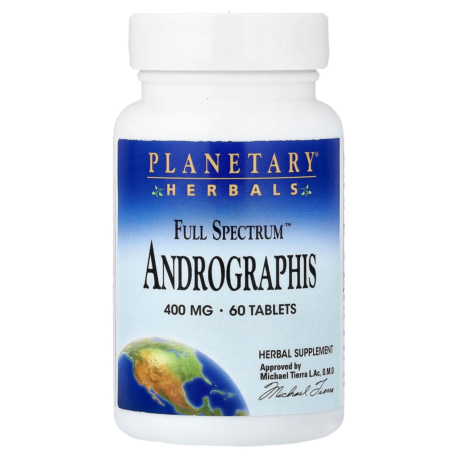 Planetary Herbals Full Spectrum Andrographis – 60 comprimés de Planetary Herbals