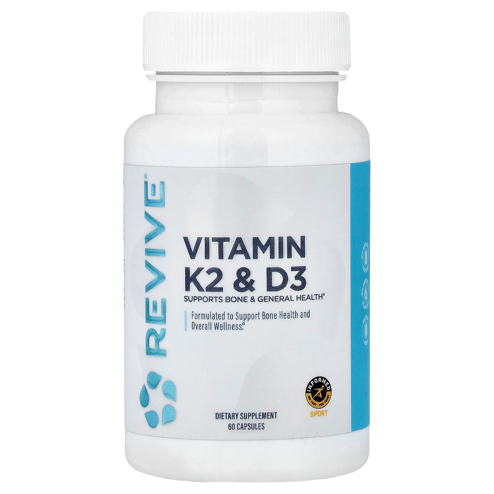 Revive Vitamin K2 & D3 – 60 gélules de Revive