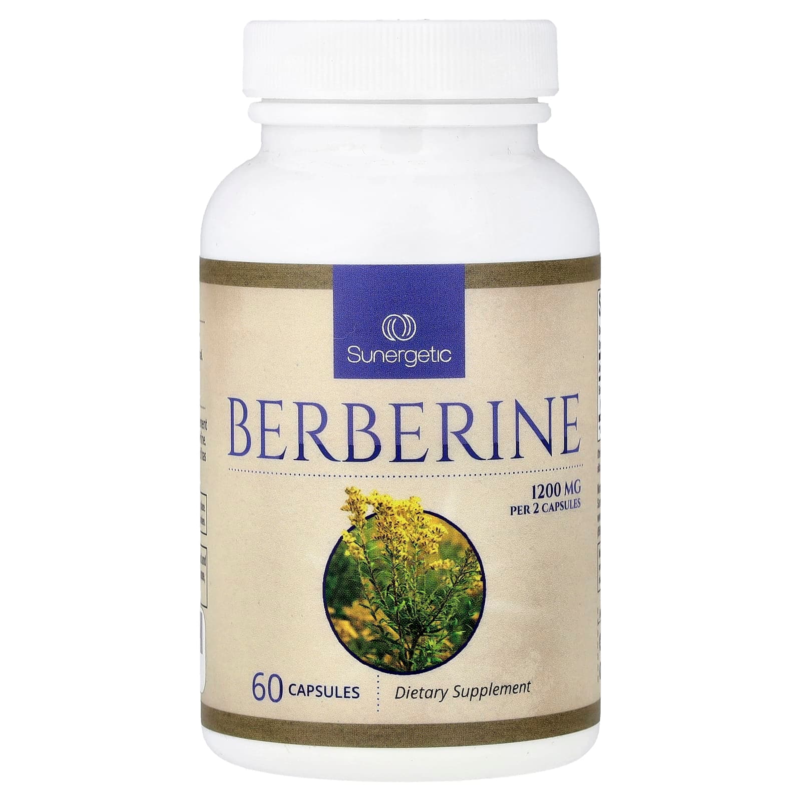 Sunergetic Berberine – 60 gélules de Sunergetic