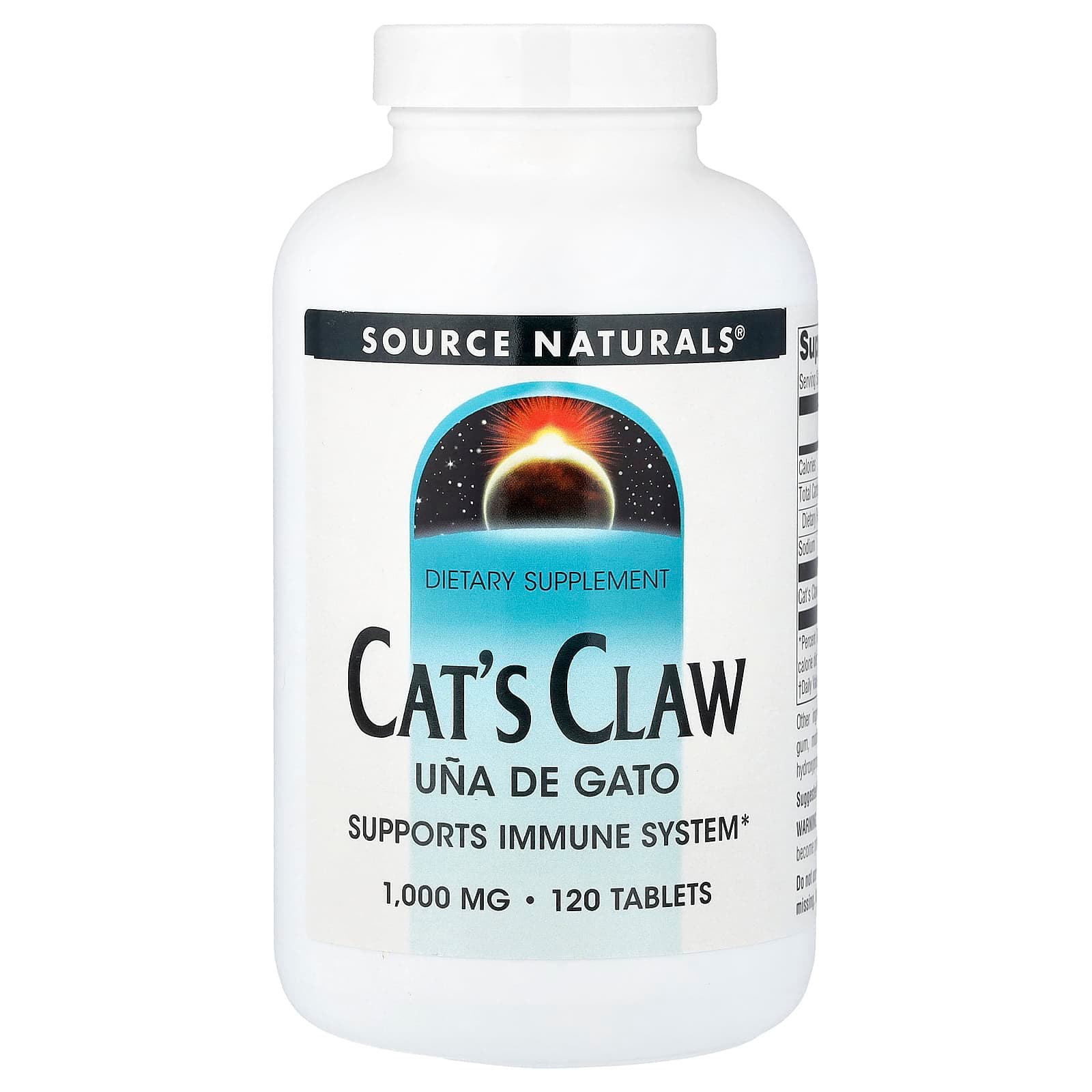 Source Naturals Cat's Claw – 120 comprimés de Source Naturals