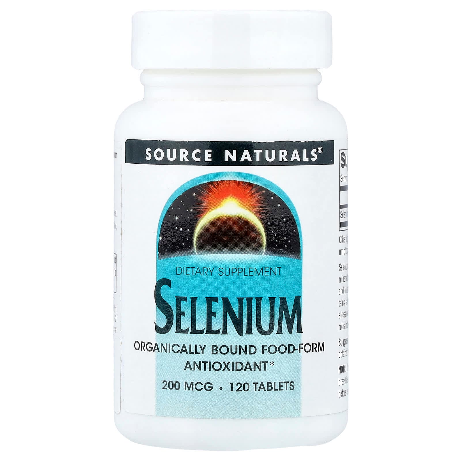 Source Naturals Selenium – 120 comprimés de Source Naturals