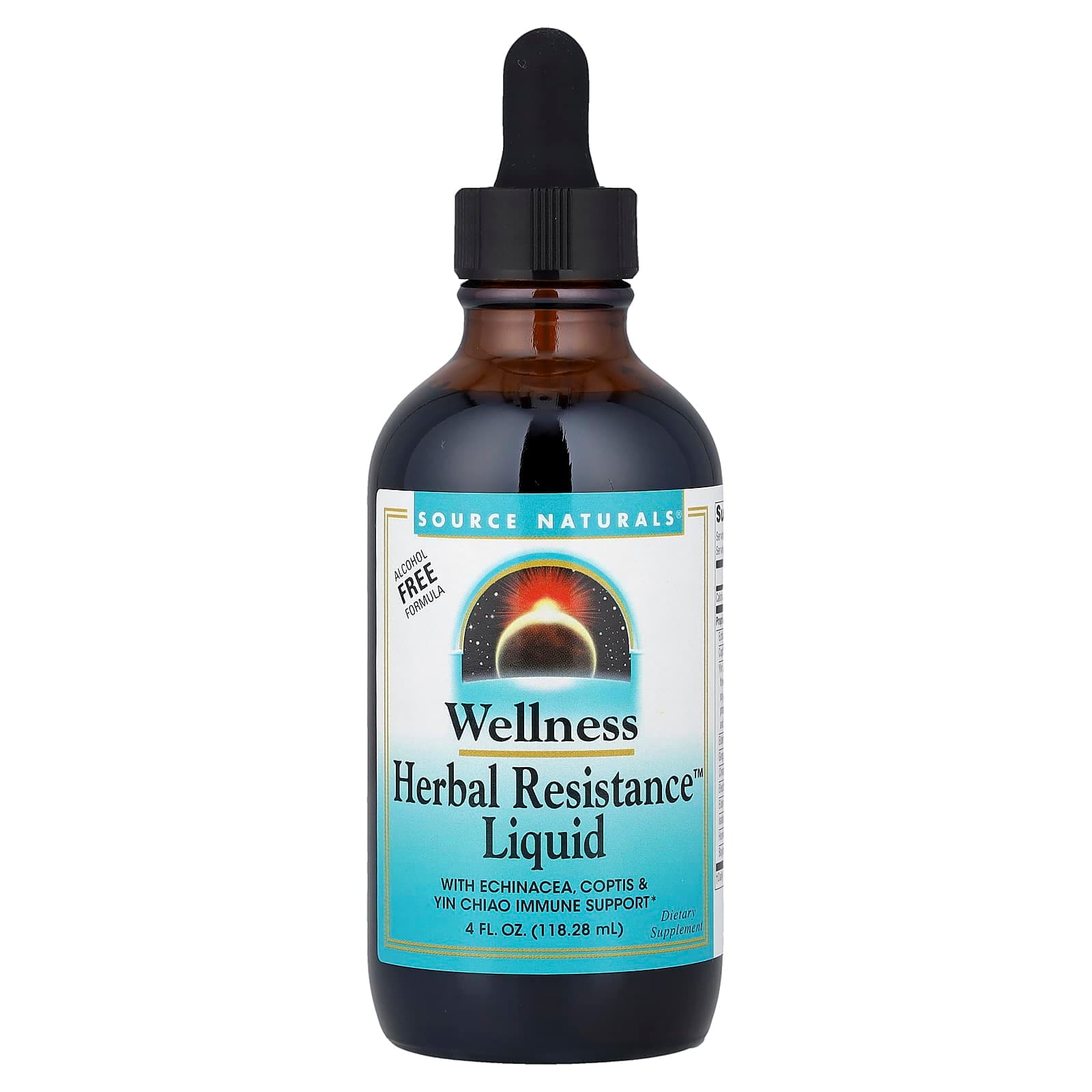 Source Naturals Wellness Herbal Resistance Liquid, Alcohol Free – 118,28 ml de Source Naturals