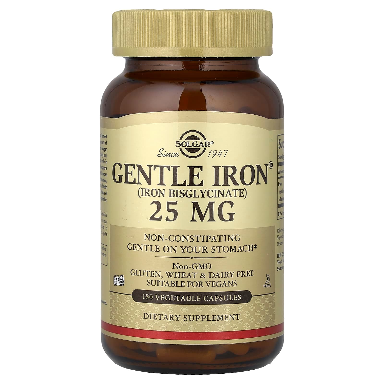 Solgar Gentle Iron – 25 mg de Solgar