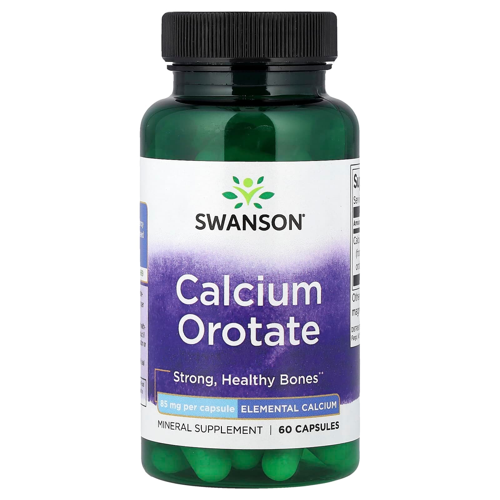 Swanson Vitamins Calcium Orotate – 60 gélules de Swanson Vitamins