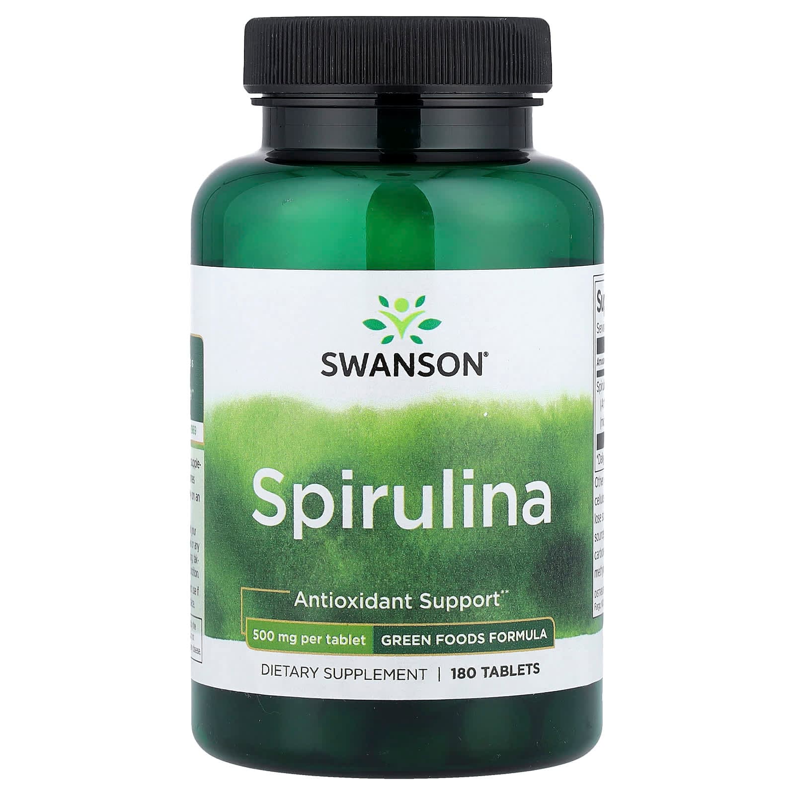 Swanson Vitamins Spirulina – 180 comprimés de Swanson Vitamins