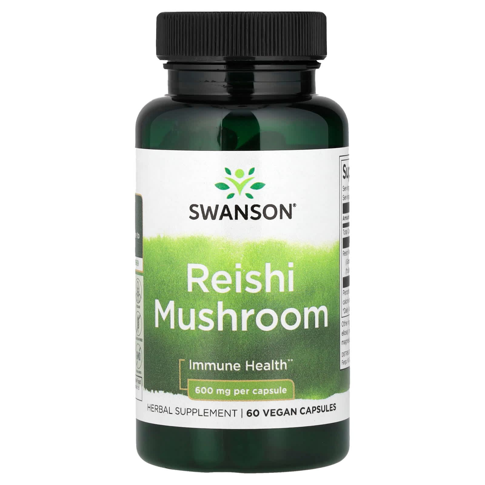 Swanson Vitamins Reishi Mushroom – 60 gélules véganes de Swanson Vitamins