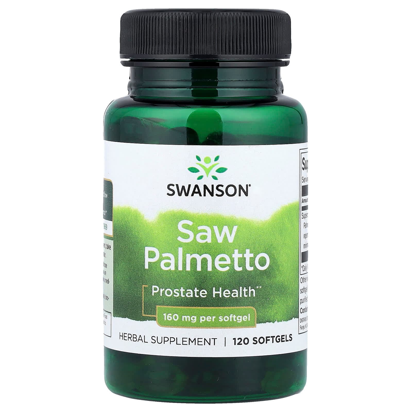 Swanson Vitamins Saw Palmetto – 120 capsules molles de Swanson Vitamins