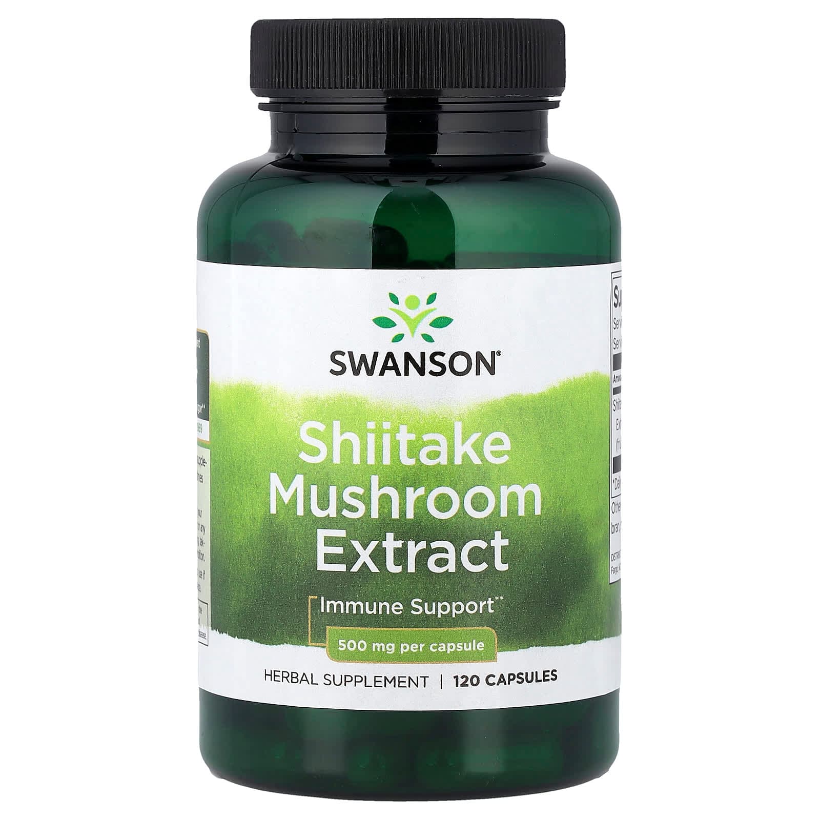 Swanson Vitamins Shiitake Mushroom Extract – 120 gélules de Swanson Vitamins