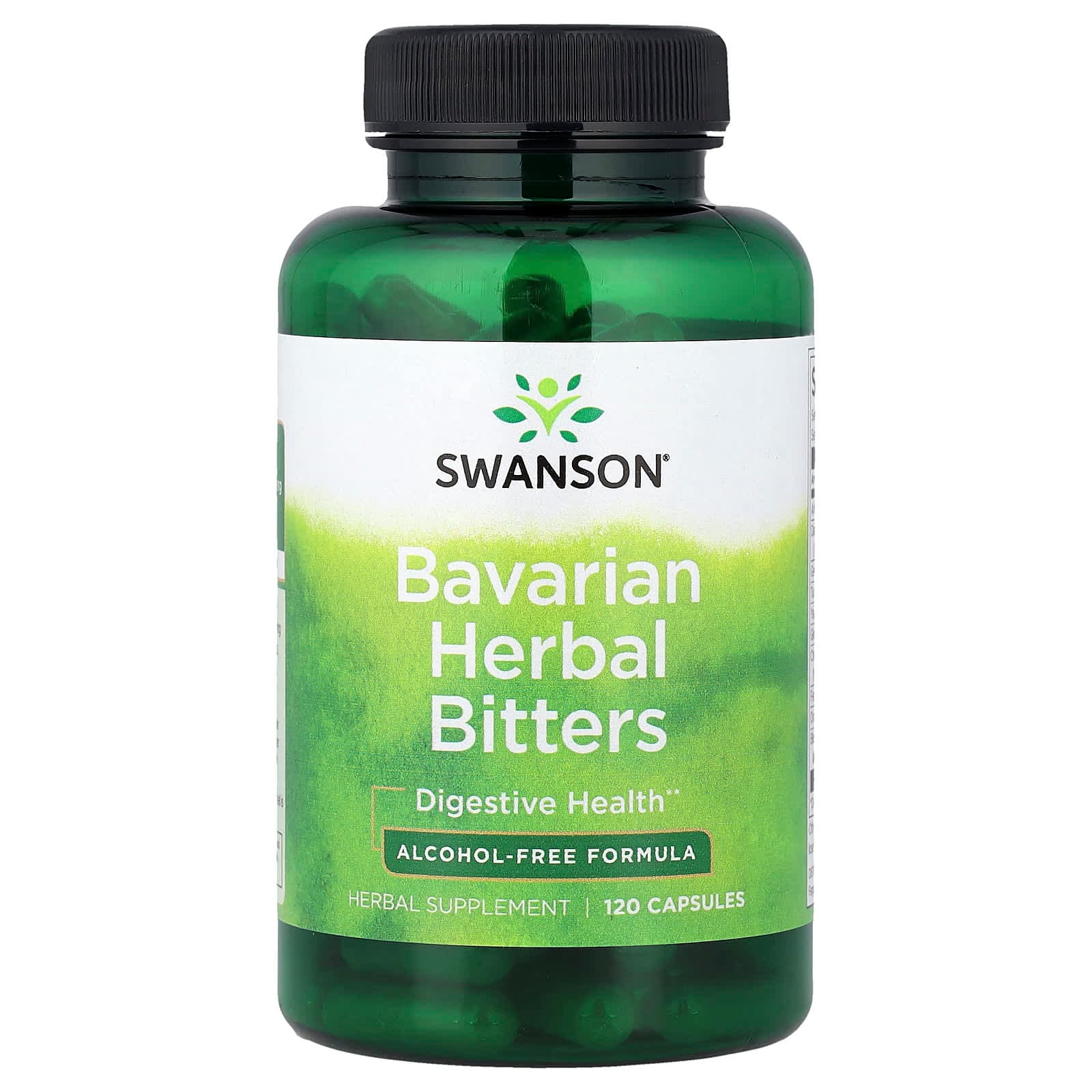 Swanson Vitamins Bavarian Herbal Bitters, Alcohol-Free – 120 gélules de Swanson Vitamins