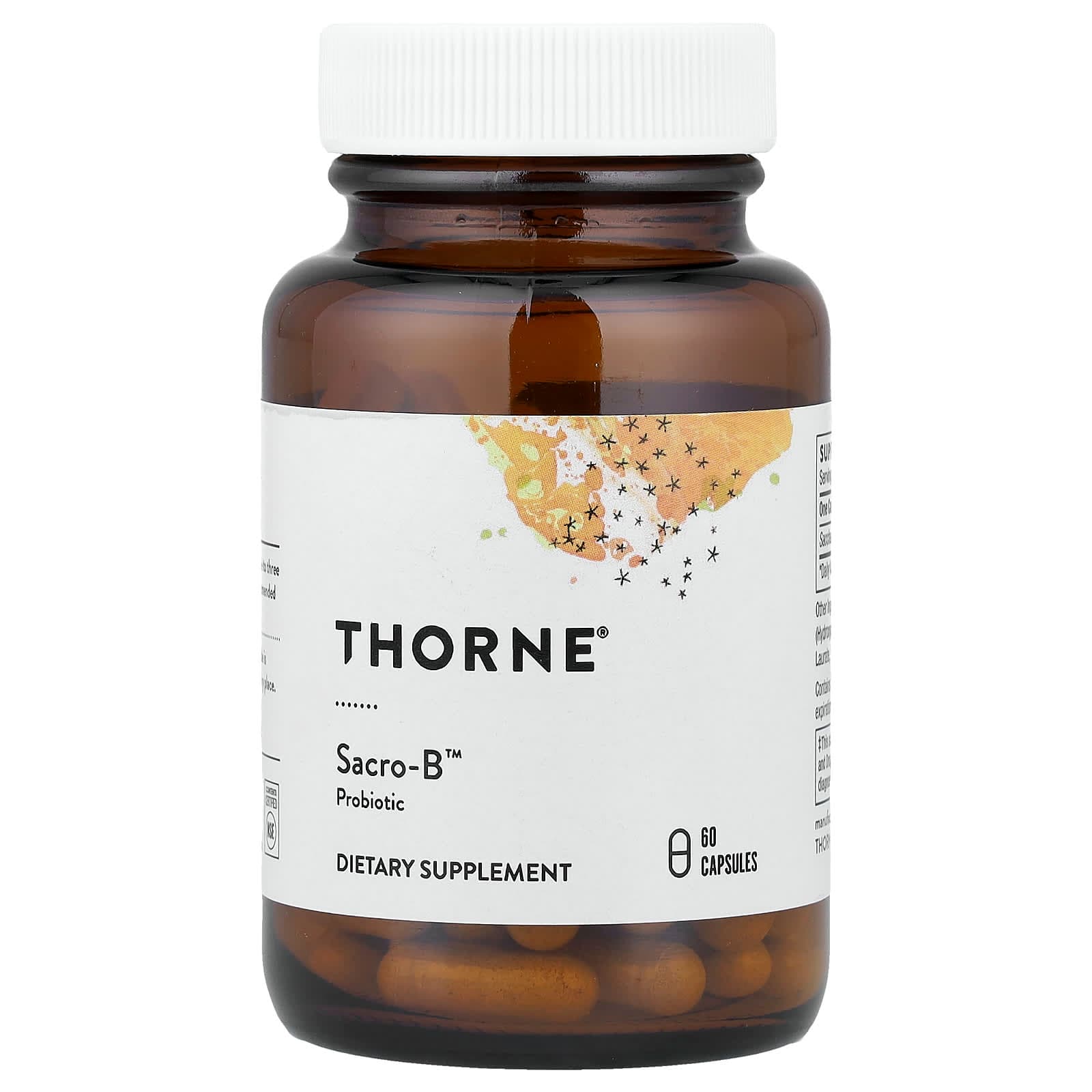Thorne Sacro-B, Probiotic – 60 gélules de Thorne