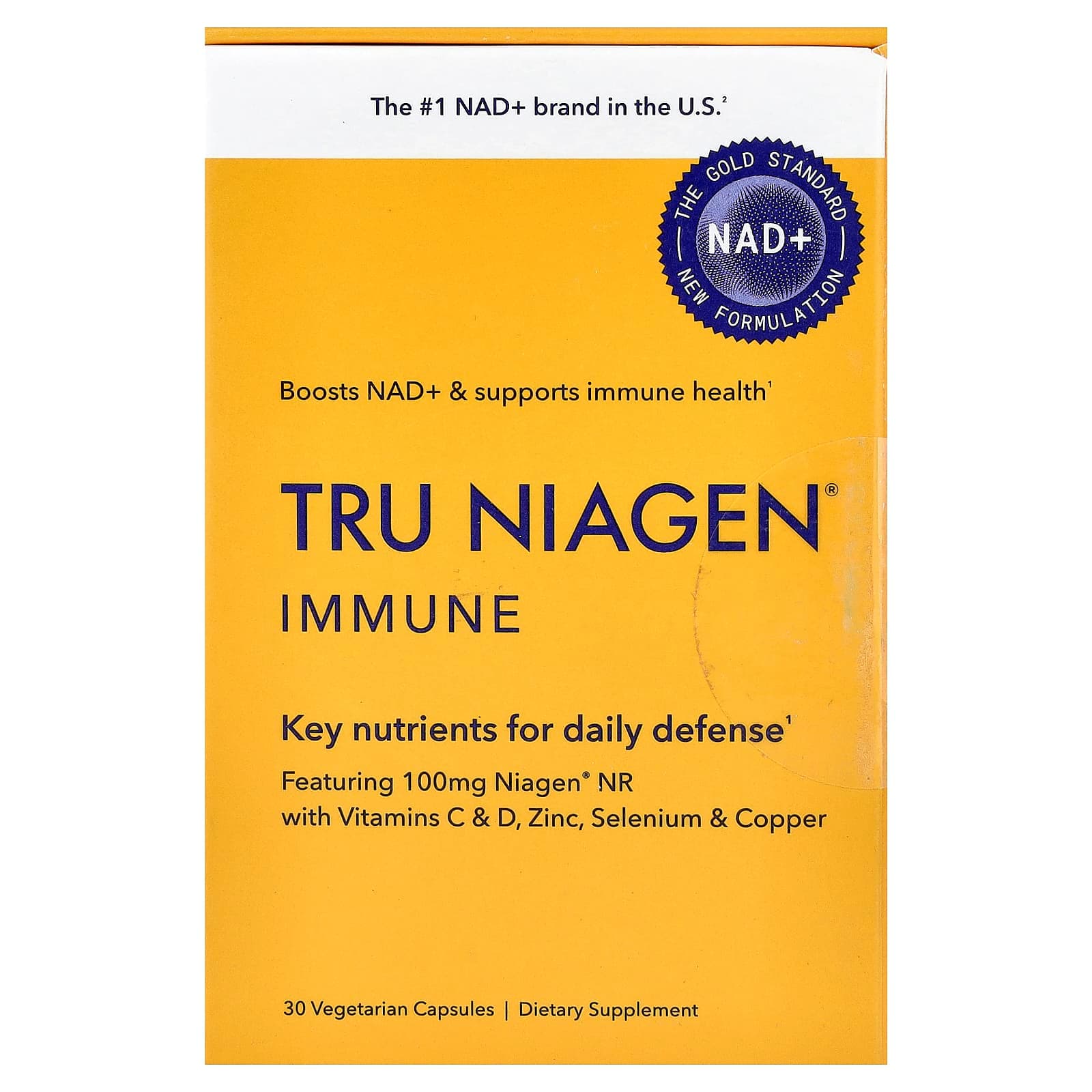 Tru Niagen Immune – 30 gélules végétales de Tru Niagen